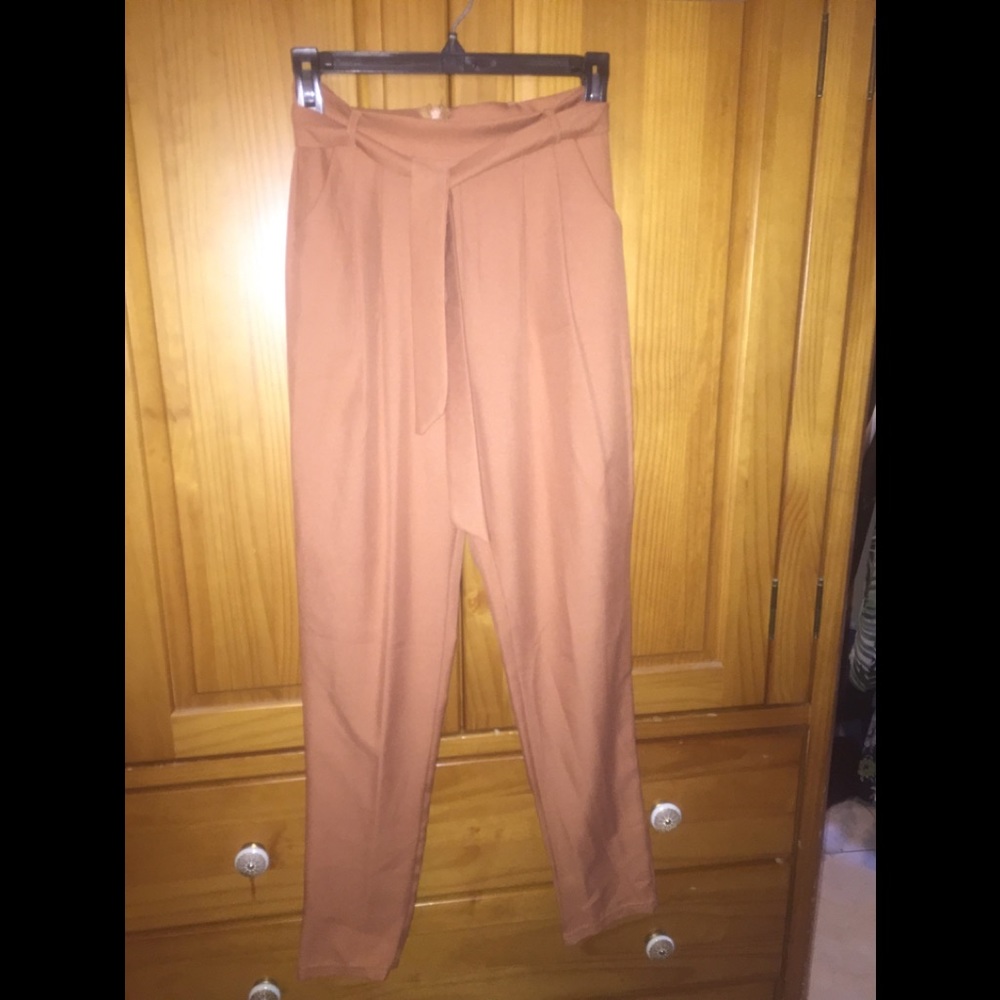High waisted slacks